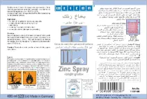 Etikett in Arabisch für Weicon